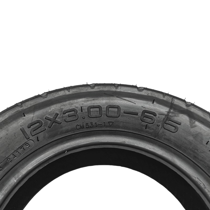 Scooter Tire - NEW 12 Inch 12x3.00-6.5 Tubeless Fat