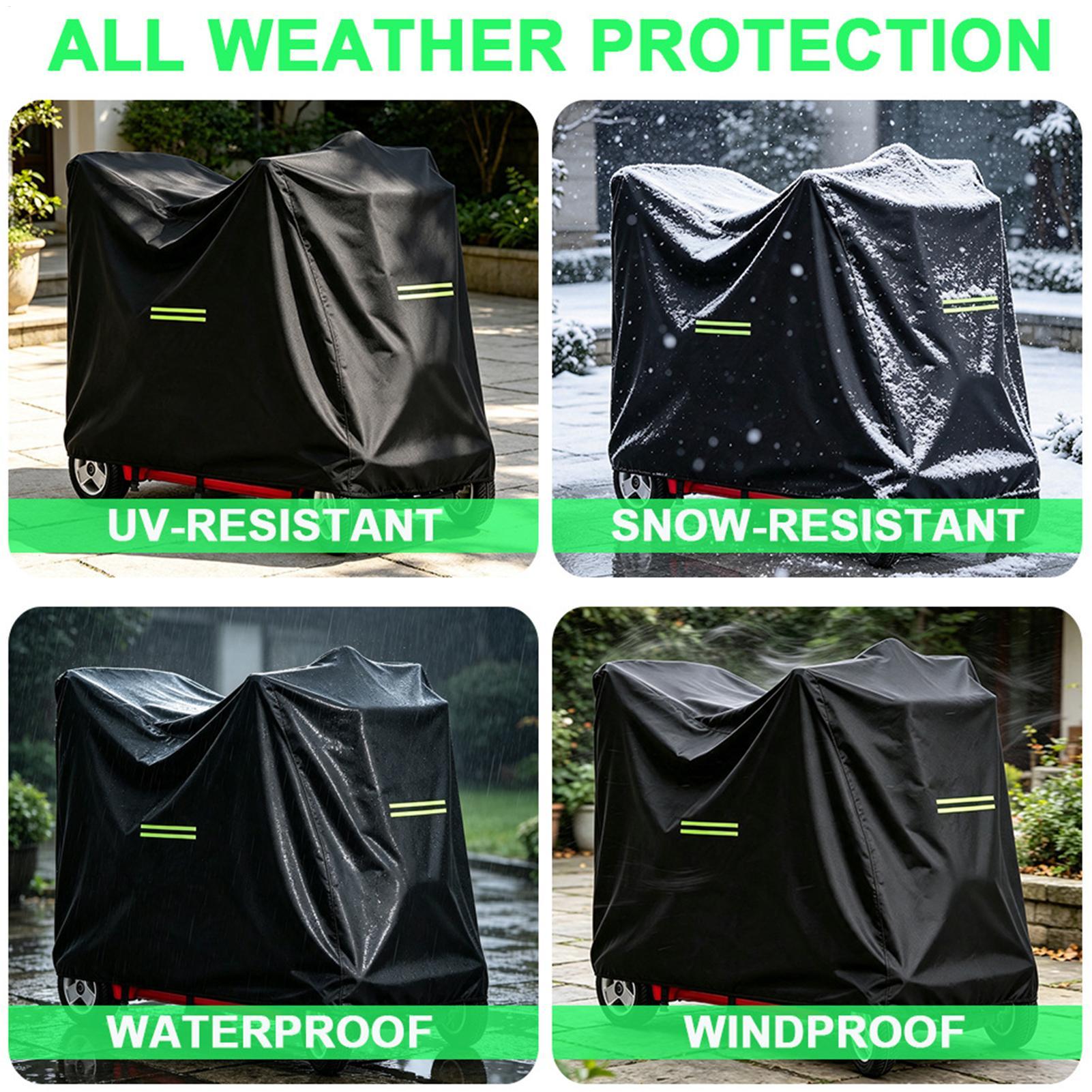 Mobility Scooter Cover Waterpr - Electric Scooter Rain Cover recension och pris