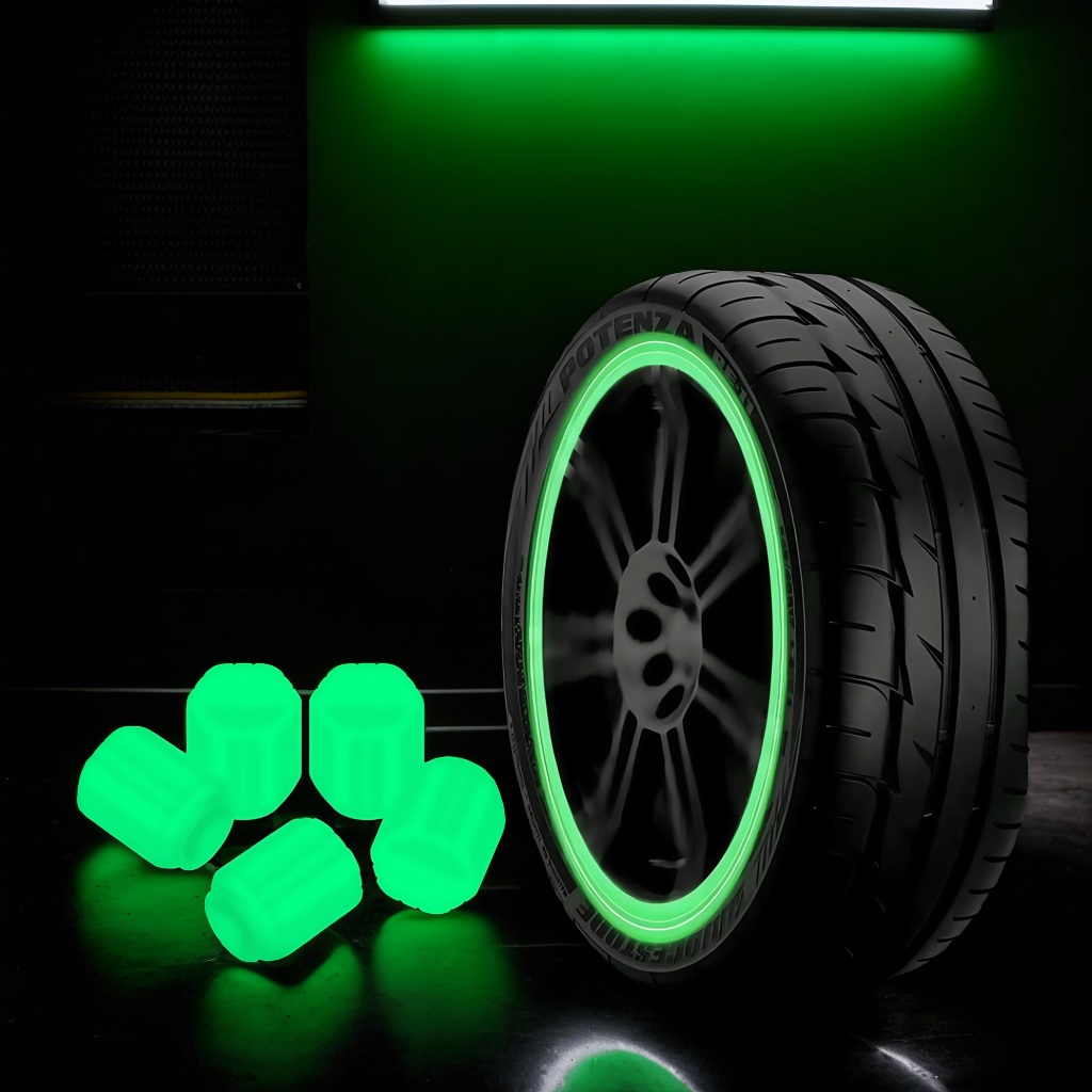 Luminous Tire Valve Caps: Deco - Scooter Tire recension och pris