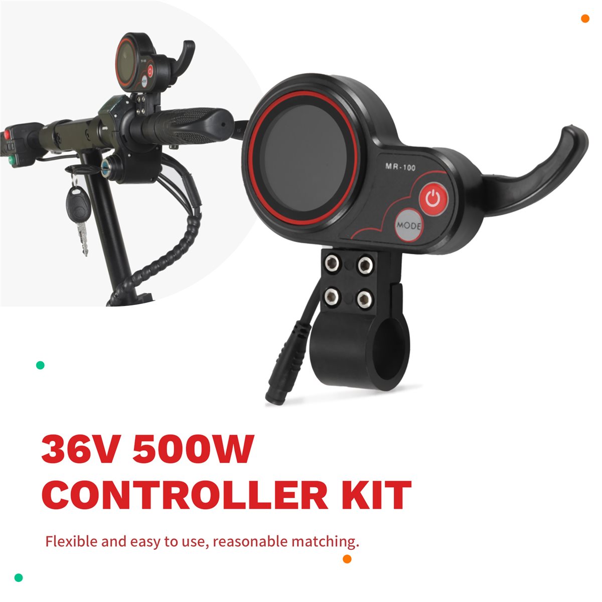 A99X 36V 500W Controller+MR-10 - Electric Scooter 500W recension och pris