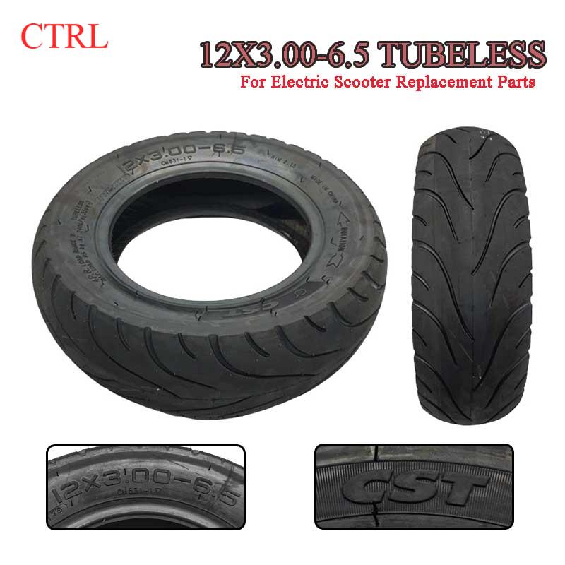 NEW 12 Inch 12x3.00-6.5 Tubele - Scooter Tire recension och pris