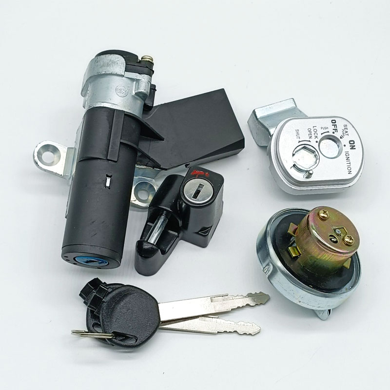 Ignition Switch Gas Cap Helmet - Scooter Helmet Set recension och pris