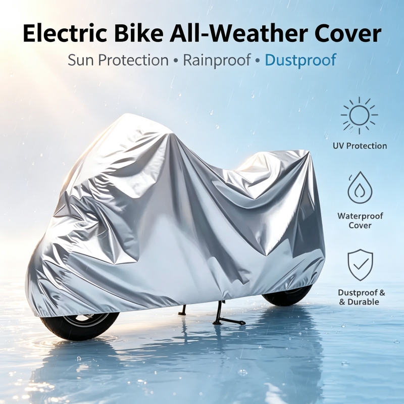 Waterproof Universal Motorcycl - Electric Scooter Rain Cover recension och pris