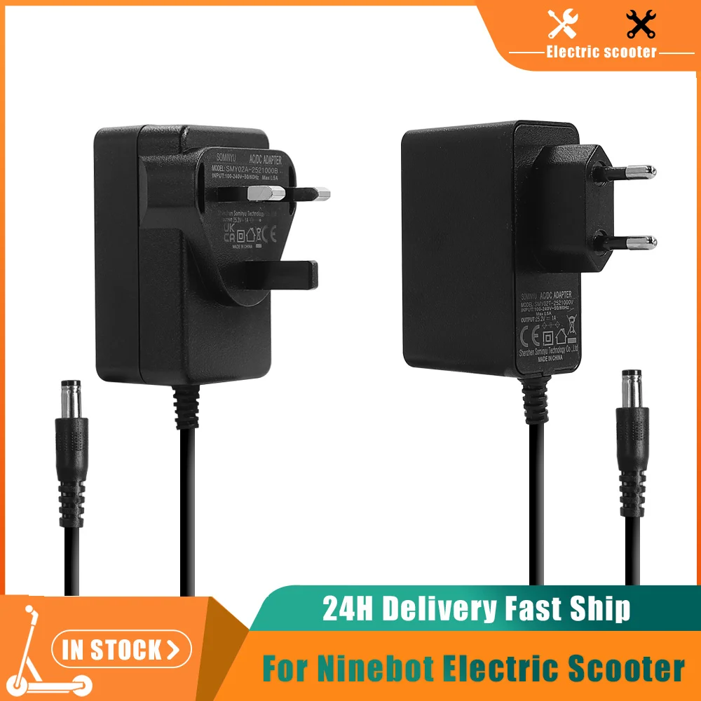 25.2V 1A Charger for Ninebot b - Electric Scooter Charger recension och pris