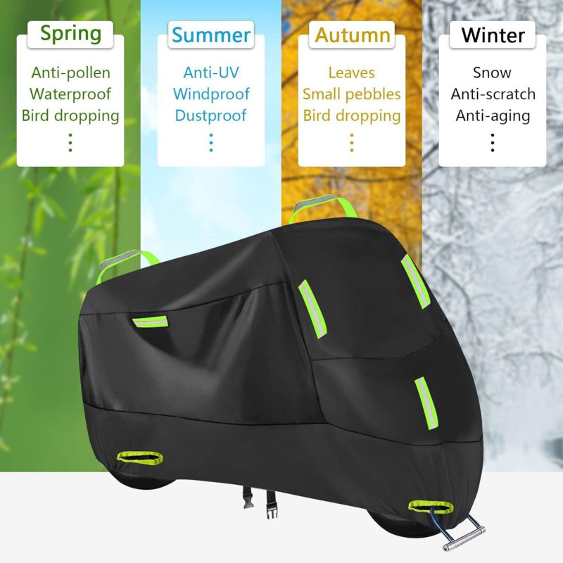 420D Universal Motorbike UV Pr - Electric Scooter Rain Cover recension och pris