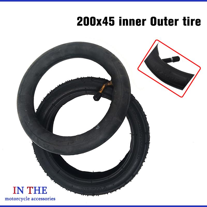 Thickened scooter tire 200x45  - Scooter Tire recension och pris