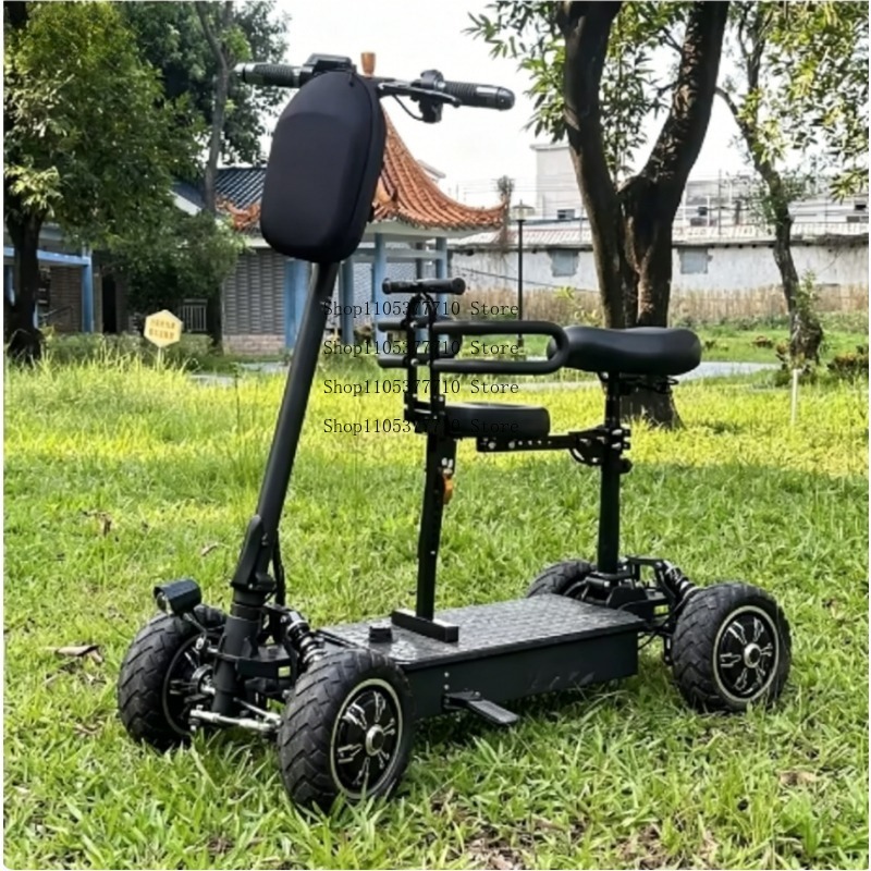 Electric Four-wheel Scooter Go - Folding Electric Scooter recension och pris